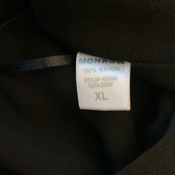 Monrow Twill Pocket Dress with Waist Drawcord • Size L - Picture 16 of 16